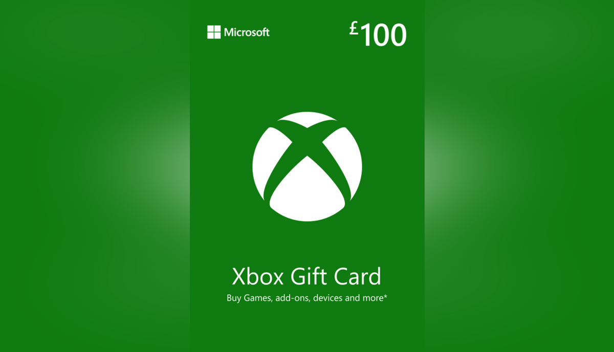 100 GBP XBOX Gift Card cover art