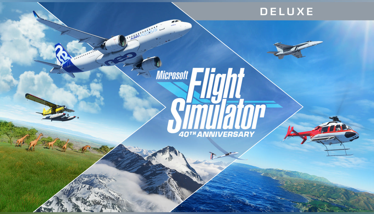 Flight Simulator (2020) Deluxe 40th Anniversary Edition XBOX Series X|S & PC Microsoft Store Key