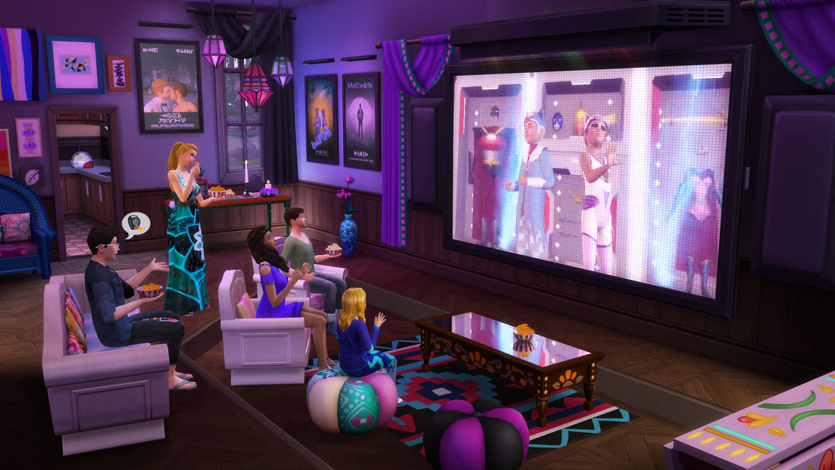 The Sims 4 Movie Hangout Stuff PC & Mac EA App Key