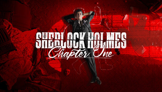 Official cover art for Sherlock Holmes Chapter One featuring a young Sherlock Holmes against a Mediterranean backdrop.