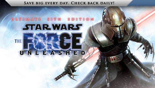 Official cover art for the action game Star Wars: The Force Unleashed Ultimate Sith Edition featuring Starkiller.