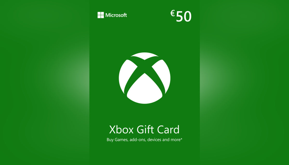 50 GBP XBOX Gift Card cover art