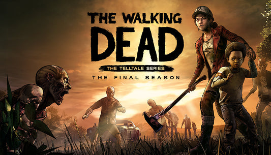 Official cover art for the episodic adventure game The Walking Dead: The Final Season featuring Clementine.