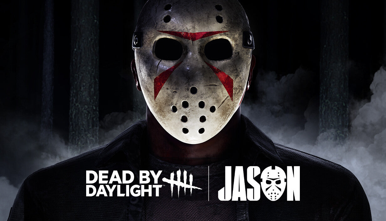 Cover art for Dead by Daylight: Jason add-on featuring the iconic horror killer.