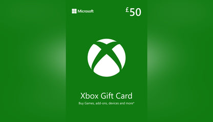 50 GBP XBOX Gift Card Microsoft Store Key