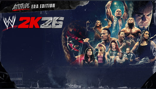 WWE 2K26 Attitude Era Edition cover art
