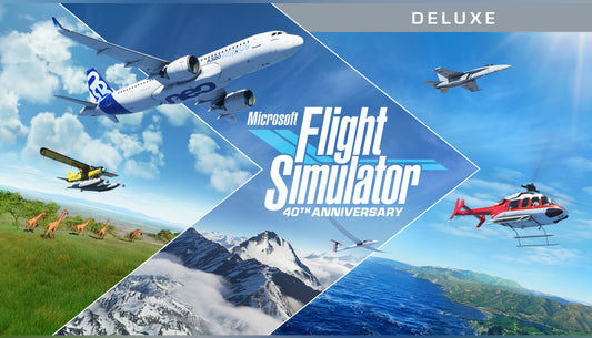 Flight Simulator (2020) Deluxe 40th Anniversary Edition XBOX Series X|S & PC Microsoft Store Key