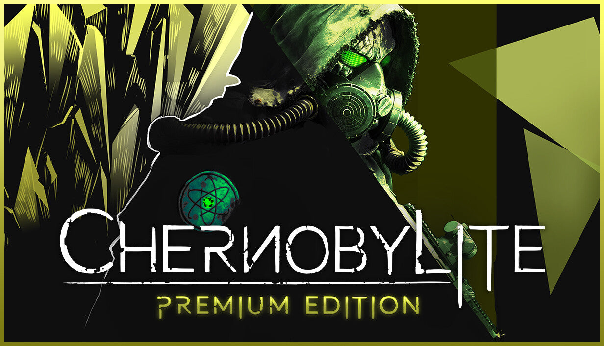 Official cover art for the sci-fi survival horror game Chernobylite Premium Edition PC Steam key featuring post-apocalyptic imagery.