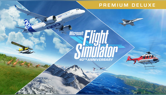 Flight Simulator (2020) Premium Deluxe 40th Anniversary Edition XBOX Series X|S & PC Microsoft Store Key