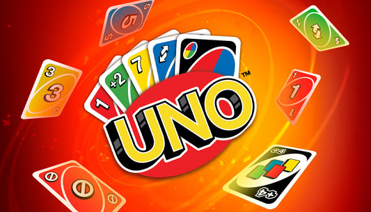 Official cover art for the digital card game UNO featuring the classic logo and colorful cards.