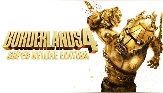 Cover art for Borderlands 4 Super Deluxe Edition, an action RPG first-person shooter game by Gearbox Software and 2K.