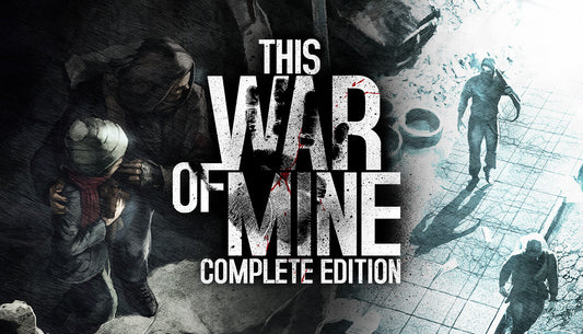 Official cover art for the strategy survival game This War of Mine: Complete Edition.