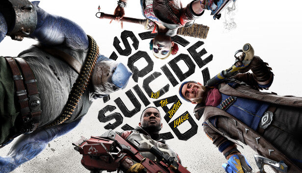 Official cover art for Suicide Squad: Kill the Justice League featuring the main characters in a vibrant, action-oriented pose.