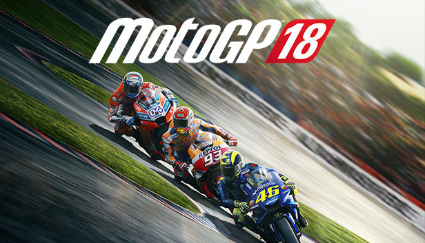 MotoGP18 cover art