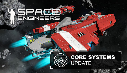 Official cover art for the sandbox survival game Space Engineers featuring an astronaut on a planetary surface.