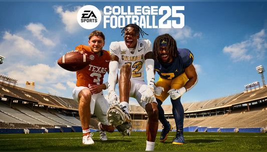Official cover art for the sports simulation game EA SPORTS College Football 25 on Xbox Series X|S.