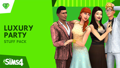 The Sims 4 Luxury Party Stuff cover art
