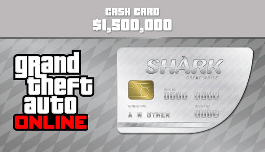 GTA Online Great White Shark Cash Card XBOX One Microsoft Store Key