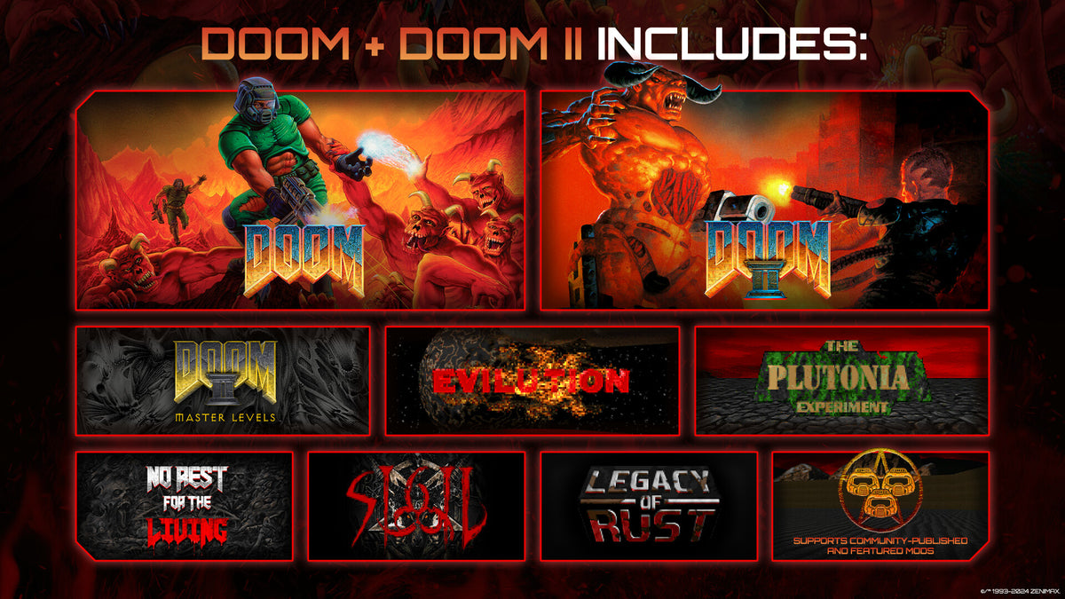 DOOM + DOOM II PC Steam Key