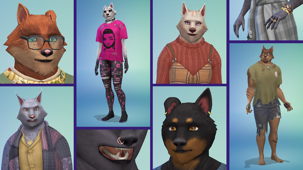The Sims 4 Werewolves PC & Mac EA App Key
